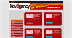 Desktop Screenshot of novagency.com