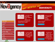 Tablet Screenshot of novagency.com